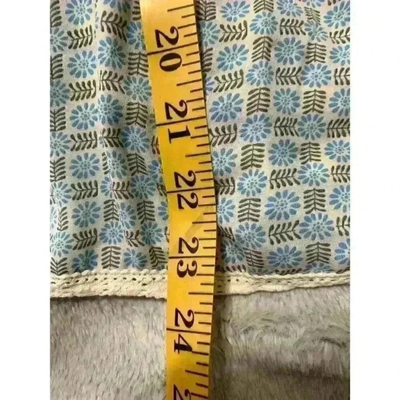 Matilda Jane Women's M Medium Blue Smocked Peasant Blouse Top Cottagecore - Picture 8 of 8